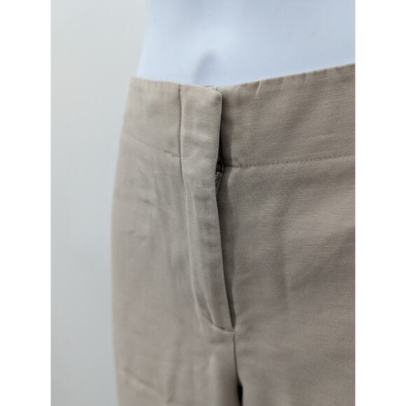 Chico's Women's Khaki Pants Size 0 Cotton Elastane Straight Leg Tan - Picture 3 of 11